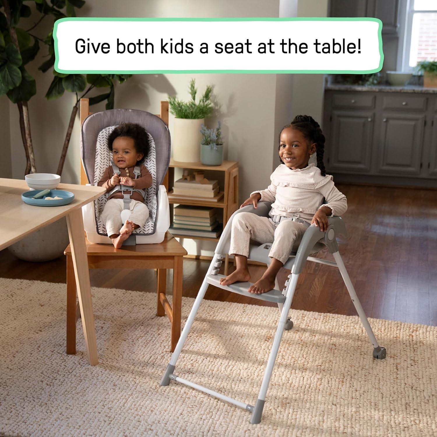 imageIngenuity Trio Elite 3in1 High Chair Toddler Chair and Booster For Ages 6 Months and Up Unisex BradenQuill