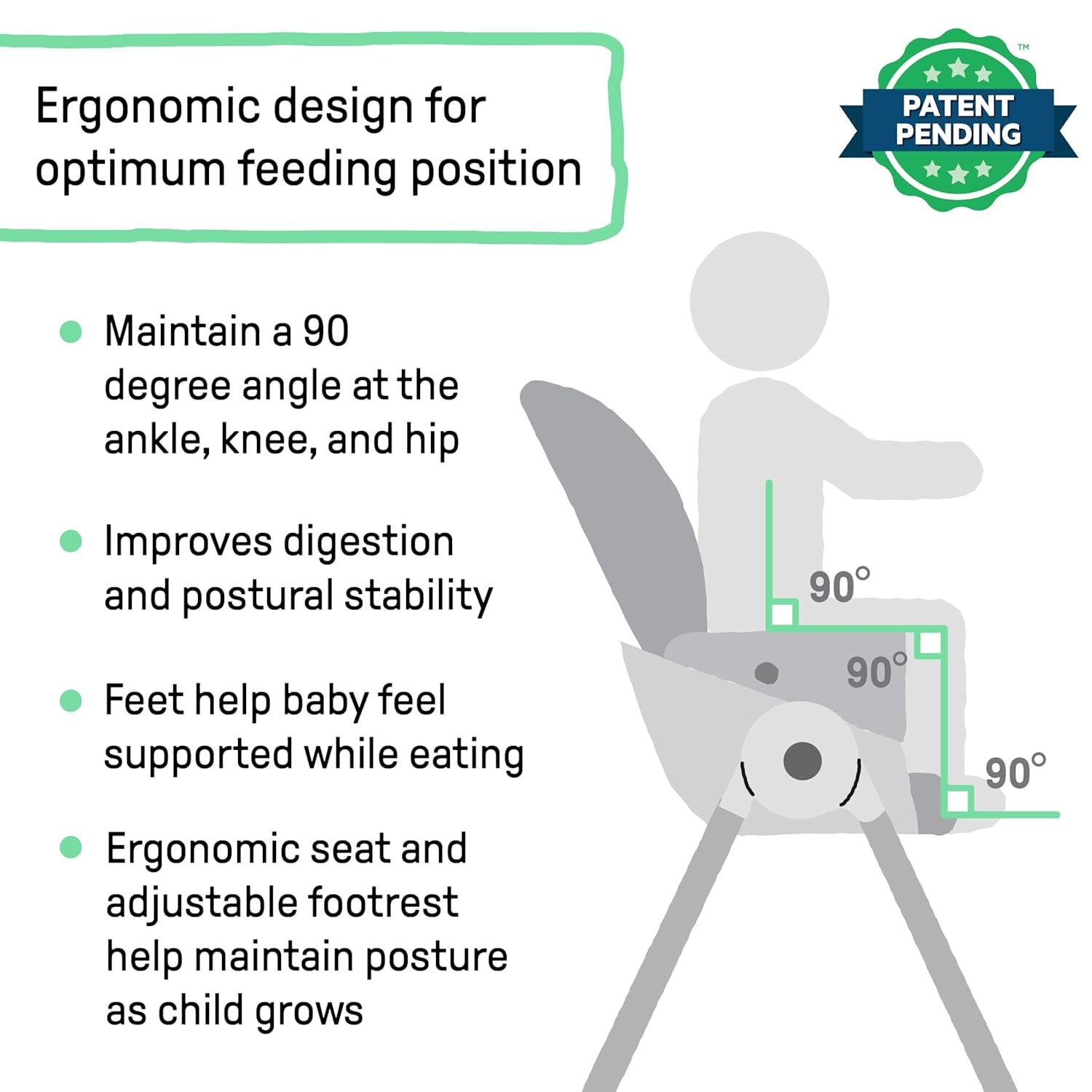 imageIngenuity Trio Elite 3in1 High Chair Toddler Chair and Booster For Ages 6 Months and Up Unisex BradenQuill
