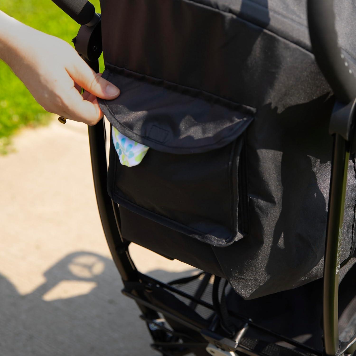 imageSummer Infant Ingenuity 3Dlite Convenience Stroller GrayLightweight Stroller with Aluminum Frame Large Seat Area 4 Position Recline Extra Large Storage Basket Infant Stroller for Travel ampamp MoreDark Gray