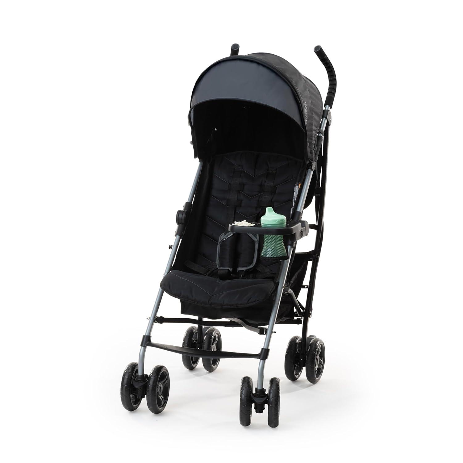 imageSummer Infant Ingenuity 3Dlite Convenience Stroller GrayLightweight Stroller with Aluminum Frame Large Seat Area 4 Position Recline Extra Large Storage Basket Infant Stroller for Travel ampamp MoreDark Gray