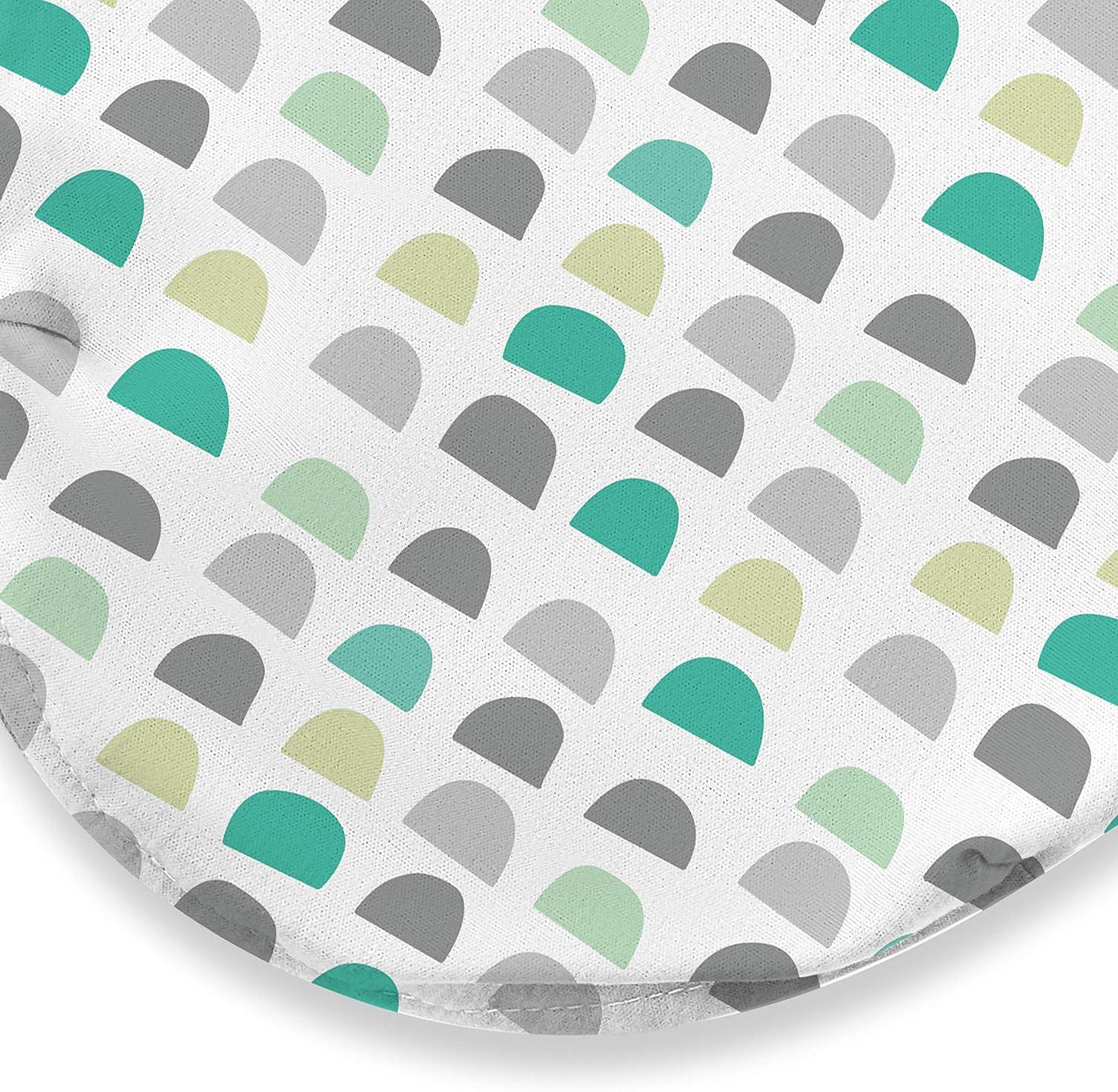 imageSwaddleMe by Ingenuity Easy Change Baby Swaddle in Size SmallMedium 03 Months 714 Pounds 3Pack with Easy Change Zipper Snow LeopardGum Drops
