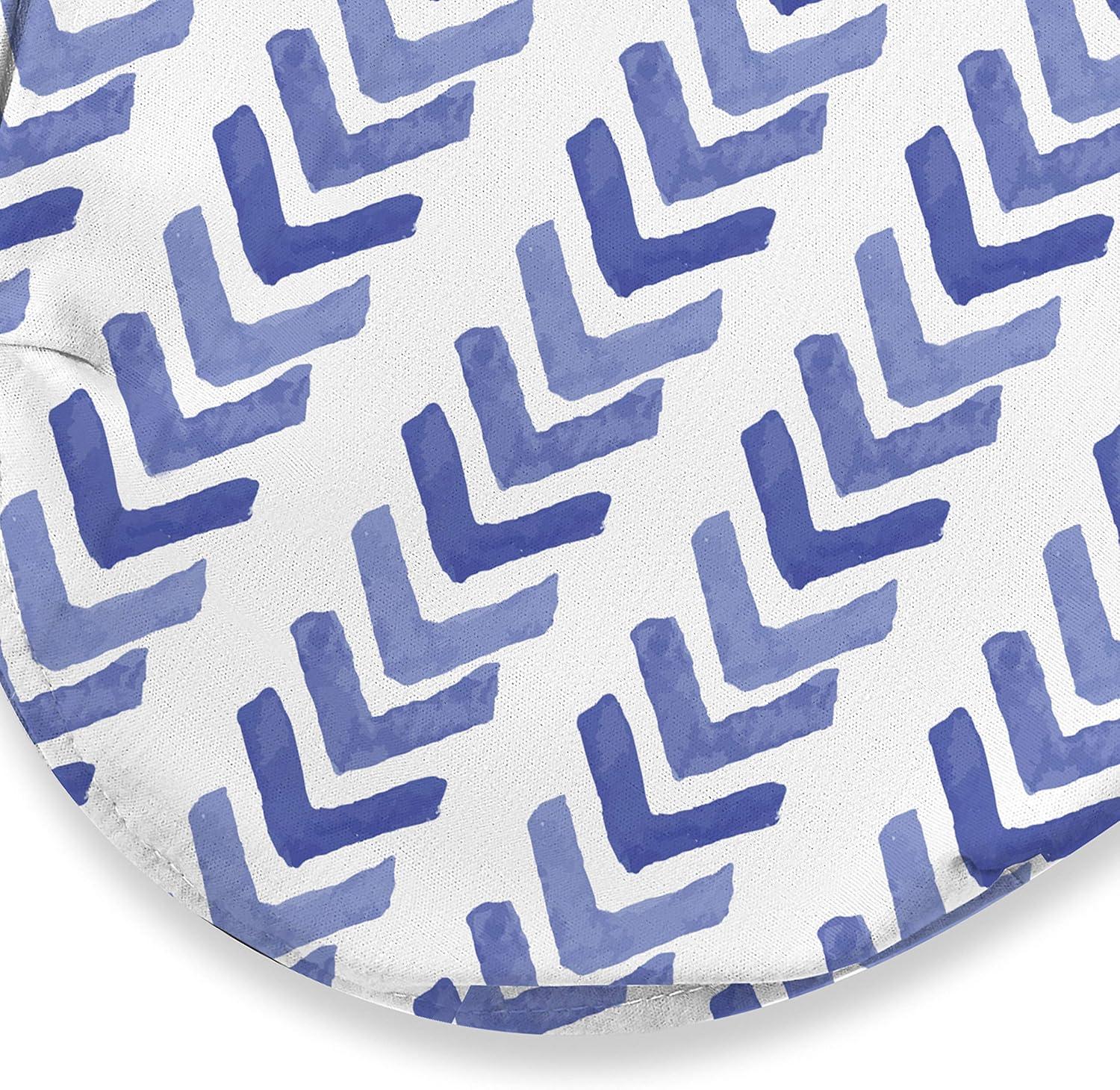imageSwaddleMe by Ingenuity Easy Change Baby Swaddle in Size SmallMedium 03 Months 714 Pounds 3Pack with Easy Change Zipper Snow LeopardWatercolor Indigo
