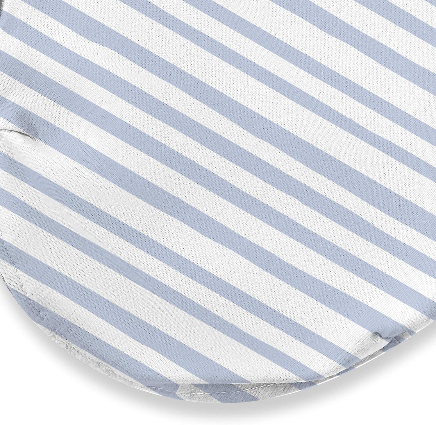 imageSwaddleMe by Ingenuity Easy Change Baby Swaddle in Size SmallMedium 03 Months 714 Pounds 3Pack with Easy Change Zipper Snow LeopardWatercolor Indigo