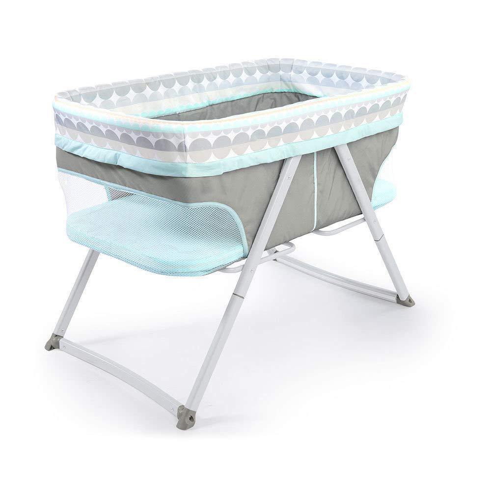 imageIngenuity Foldaway Rocking Bassinet  Juniper  Portable Folding Rocking Bassinet