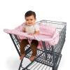 imageIngenuity Comfy Trip Shopping Cart Cover ampamp Highchair Liner  Begonia