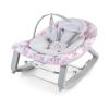imageIngenuity Keep Cozy 3in1 Grow with Me Vibrating Baby Bouncer Seat ampamp Infant to Toddler Rocker Vibrations ampamp Toy Bar 030 Months Up to 40 lbs Pink BurstPink Lily