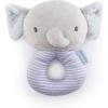 imageIngenuity Kitt Ring Rattle for Baby PlantBased and BPAFree Materials Kitt The Fox Character Plush HeadVan The Elephant