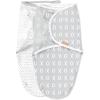 imageSwaddleMe by Ingenuity Easy Change Baby Swaddle in Size SmallMedium 03 Months 714 Pounds 3Pack with Easy Change Zipper  Snow LeopardKiss Ya
