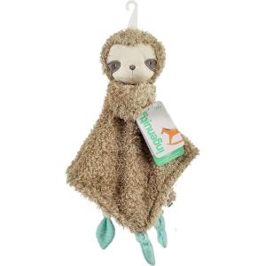 Ingenuity Loni the Sloth Lovey Premium Security Blanket, Soft Plush Toy for Babies, 14 Inches(Loni)