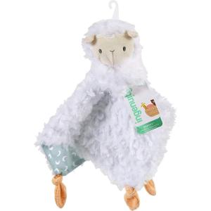 Ingenuity Loni the Sloth Lovey Premium Security Blanket, Soft Plush Toy for Babies, 14 Inches(Sheppy)