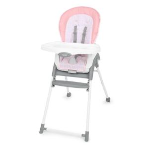 Ingenuity Trio Elite 3-in-1 High Chair, Toddler Chair, and Booster, For Ages 6 Months and Up, Unisex – Braden(Pink)