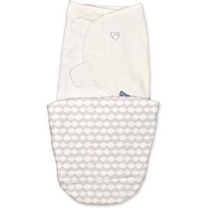 SwaddleMe by Ingenuity Original Swaddle, Size Small/Medium, For Ages 0-3 Months, 7-14 Pounds, Up to 26 Inches Long, 3-Pack Baby Swaddle Blanket Wrap(Dream Waves)