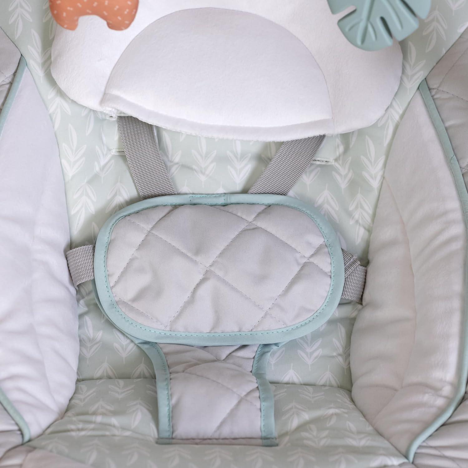 imageIngenuity ConvertMe 2in1 Compact Portable Automatic Baby Swing ampamp Infant Seat BatterySaving Vibrations Nature Sounds 09 Months 620 lbs WimberlyCozy Spot