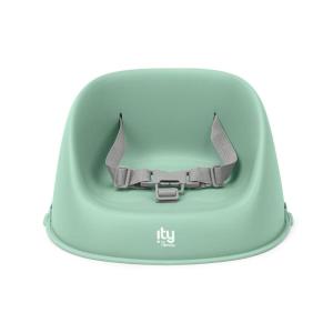 Ingenuity: ity by Ingenuity My Spot Easy-Clean Baby Booster Feeding Chair, 3-Point Harness, Washable Removable Straps – Green(Green)