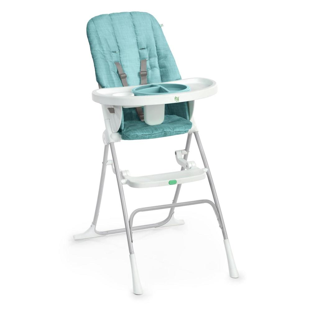 imageIngenuity ity by Ingenuity Yummity Yum Easy Folding High Chair  GojiSun Valley Teal
