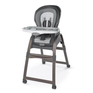 Ingenuity Boutique Collection 3-in-1 Wood High Chair, Toddler & Booster – Bella Teddy(Bella Teddy)
