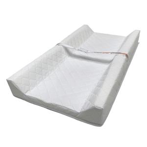 Ingenuity Contoured Changing Pad – Includes Waterproof Changing Liner and Safety Fastening Strap with Quick-Release Buckle(Contoured Pad)