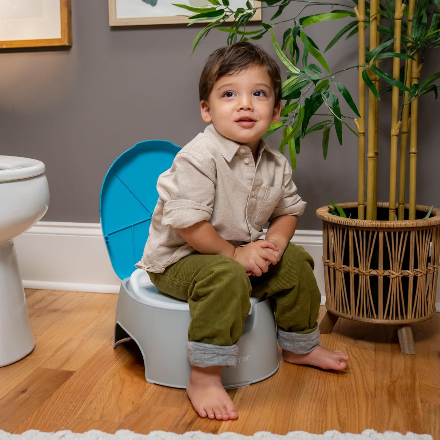 imageSummer Infant Summer 3in1 Train with Me Potty Seat Topper and Stepstool for Toddler Training and Beyond Easy to Empty and Clean Space Saving
