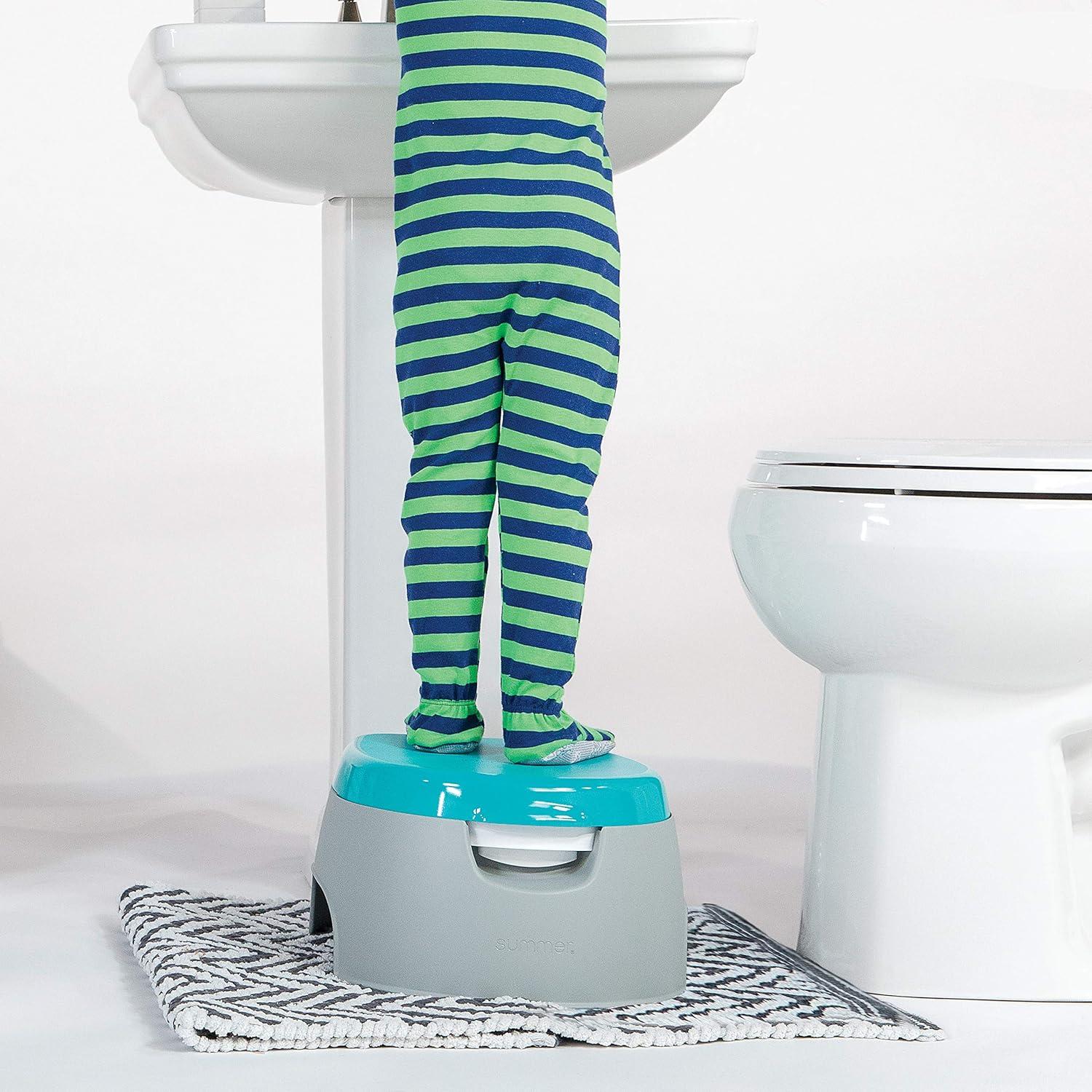 imageSummer Infant Summer 3in1 Train with Me Potty Seat Topper and Stepstool for Toddler Training and Beyond Easy to Empty and Clean Space Saving