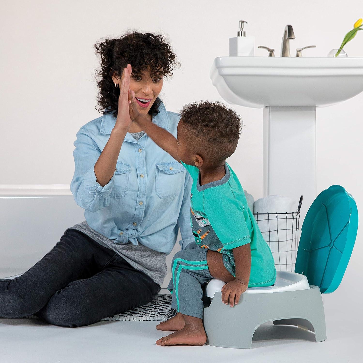 imageSummer Infant Summer 3in1 Train with Me Potty Seat Topper and Stepstool for Toddler Training and Beyond Easy to Empty and Clean Space Saving