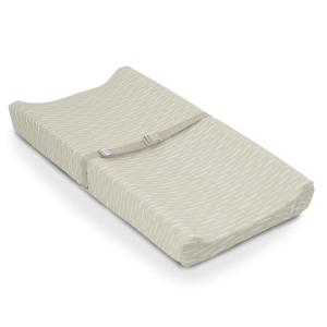Ingenuity Basic Changing Essentials Kit with Changing Pad, Cover, and Waterproof Liner, Chevron (3 Piece Set)(Pack of 1)(Taupe)
