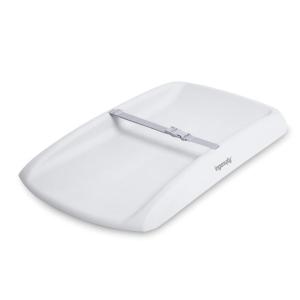 Ingenuity Comfy Clean Changing Pad, Waterproof EVA Foam, Easy-Wipe Cushion with Safety Strap & Non-Slip Bottom, Fits Standard 31 in x 17 in Tables, Newborn & Up(Comfy Clean)