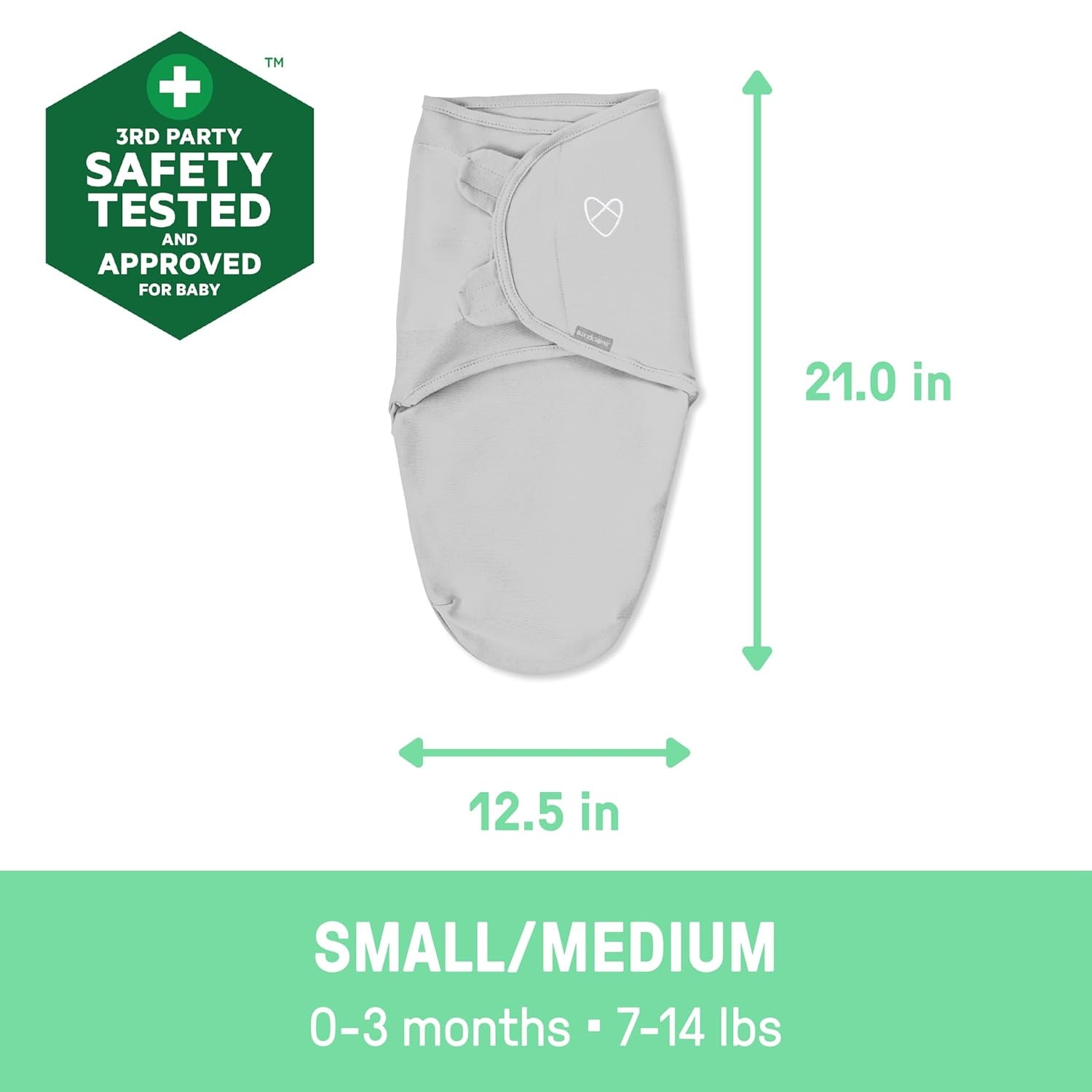 image:imageSwaddleMe by Ingenuity Comfort Pack Baby Swaddle Set Size 03 Months 514 Pounds SwaddleMe Pod Original Swaddle Night Sack 3pk Koala TreesPeekaboo Slot 2pack