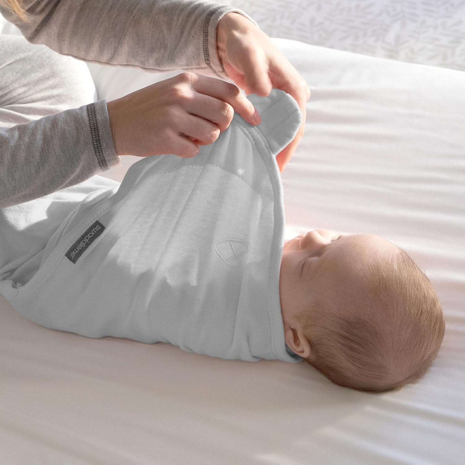 image:imageSwaddleMe by Ingenuity Comfort Pack Baby Swaddle Set Size 03 Months 514 Pounds SwaddleMe Pod Original Swaddle Night Sack 3pk Koala TreesTropical Dino 2pack
