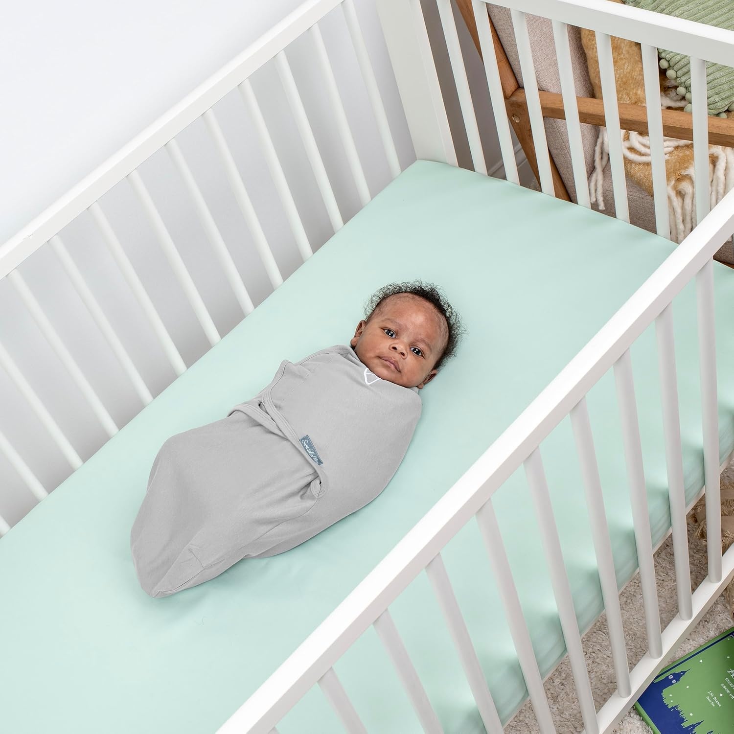 image:imageSwaddleMe by Ingenuity Comfort Pack Baby Swaddle Set Size 03 Months 514 Pounds SwaddleMe Pod Original Swaddle Night Sack 3pk Koala TreesTropical Dino 2pack