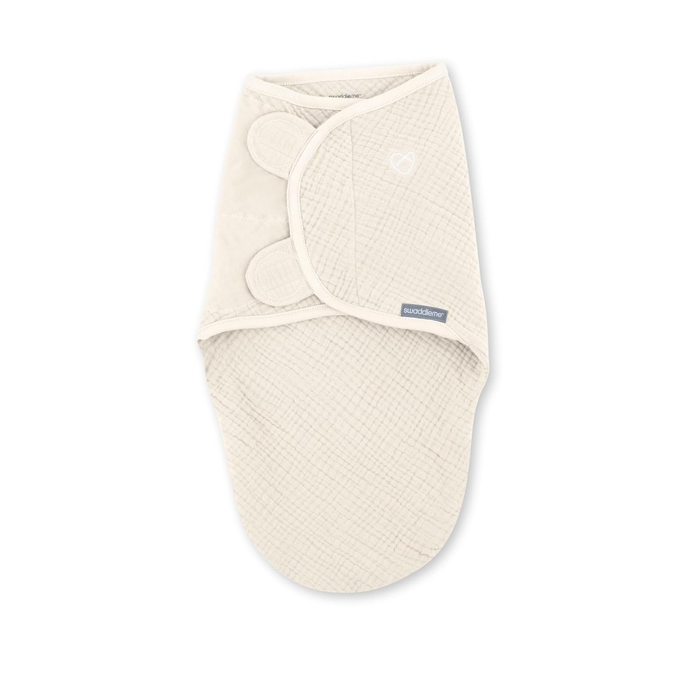 image:imageSwaddleMe by Ingenuity Comfort Pack Baby Swaddle Set Size 03 Months 514 Pounds SwaddleMe Pod Original Swaddle Night Sack 3pk  Koala TreesCream 1pack
