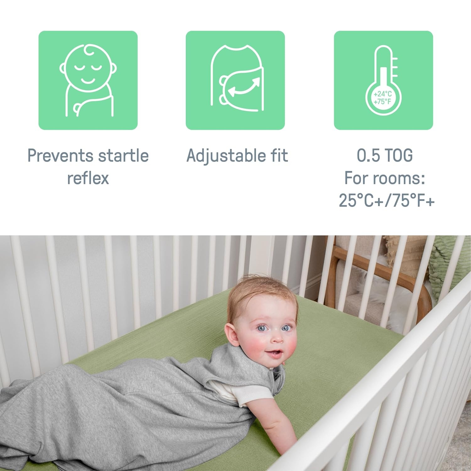 image:imageSwaddleMe by Ingenuity Original Swaddle Size SmallMedium For Ages 03 Months 714 Pounds Up to 26 Inches Long 3Pack Baby Swaddle Blanket WrapMountaineer