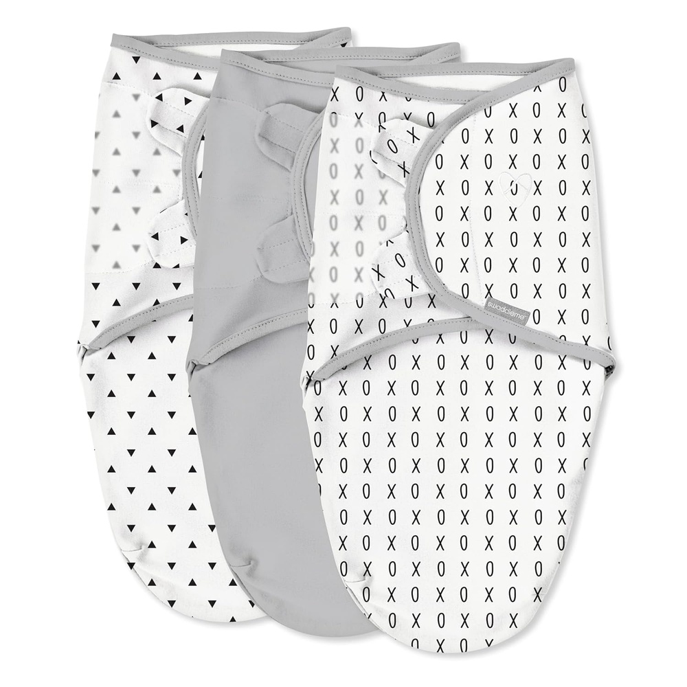 image:imageSwaddleMe by Ingenuity Original Swaddle Size SmallMedium For Ages 03 Months 714 Pounds Up to 26 Inches Long 3Pack Baby Swaddle Blanket WrapXoxo