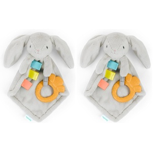 Ingenuity Cozy Sylvi Plush Lovey Baby Teether – Soothe Gums – Self Soothing – Plush Bunny – Ages 0M+(Oveja)