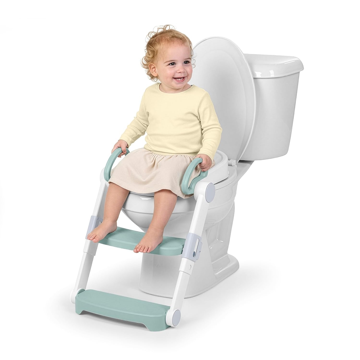 image:imageIngenuity My Size Potty Training Toilet Kit with Sylvi Potty Training BookFoldaway Ladder