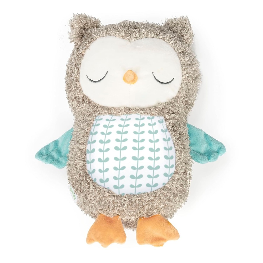 image:imageIngenuity Snuggle Sounds Musical Bluetooth Soothing Plush Toy Nally The Owl Newborn to 36 Months UnisexOwl Plush