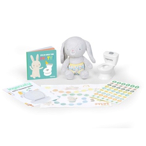 Ingenuity My Size Potty Training Toilet Kit with Sylvi Potty Training Book(Sylvi Kit)