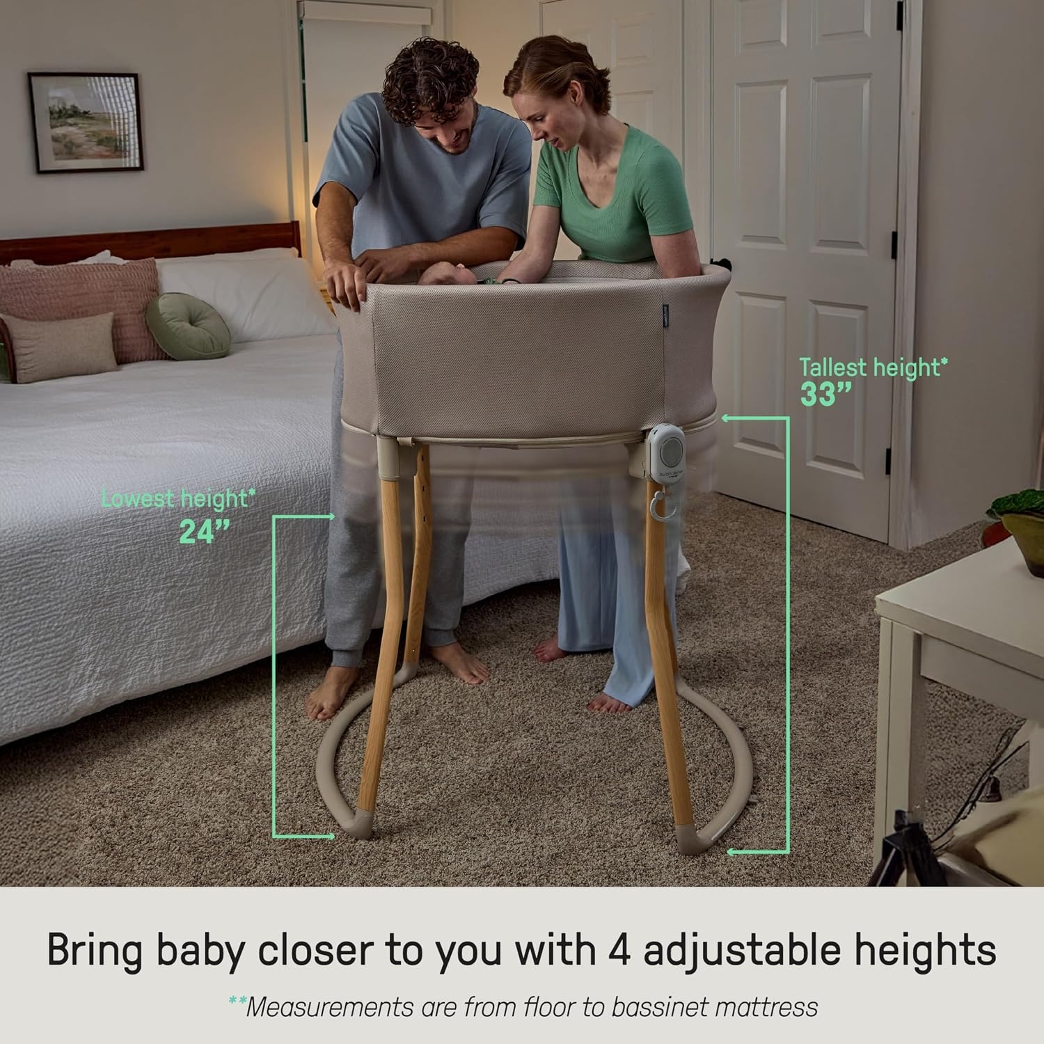 image:imageSwaddleMe by Ingenuity Swaddle amp Secure Sleep System Stage 1 Newborn Replacement Swaddle Pod Without Strap 02 MonthsRight Height