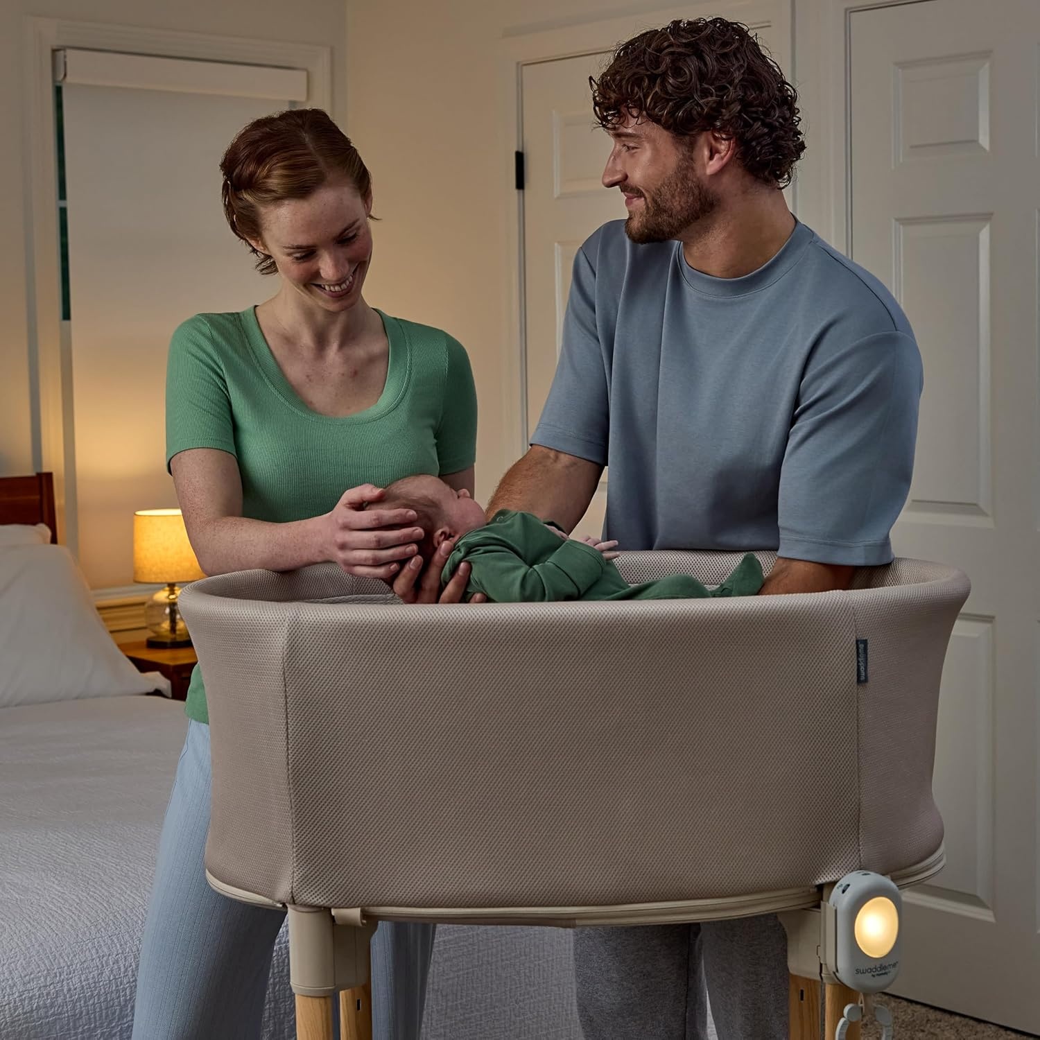 image:imageSwaddleMe by Ingenuity Swaddle amp Secure Sleep System Stage 1 Newborn Replacement Swaddle Pod Without Strap 02 MonthsRight Height