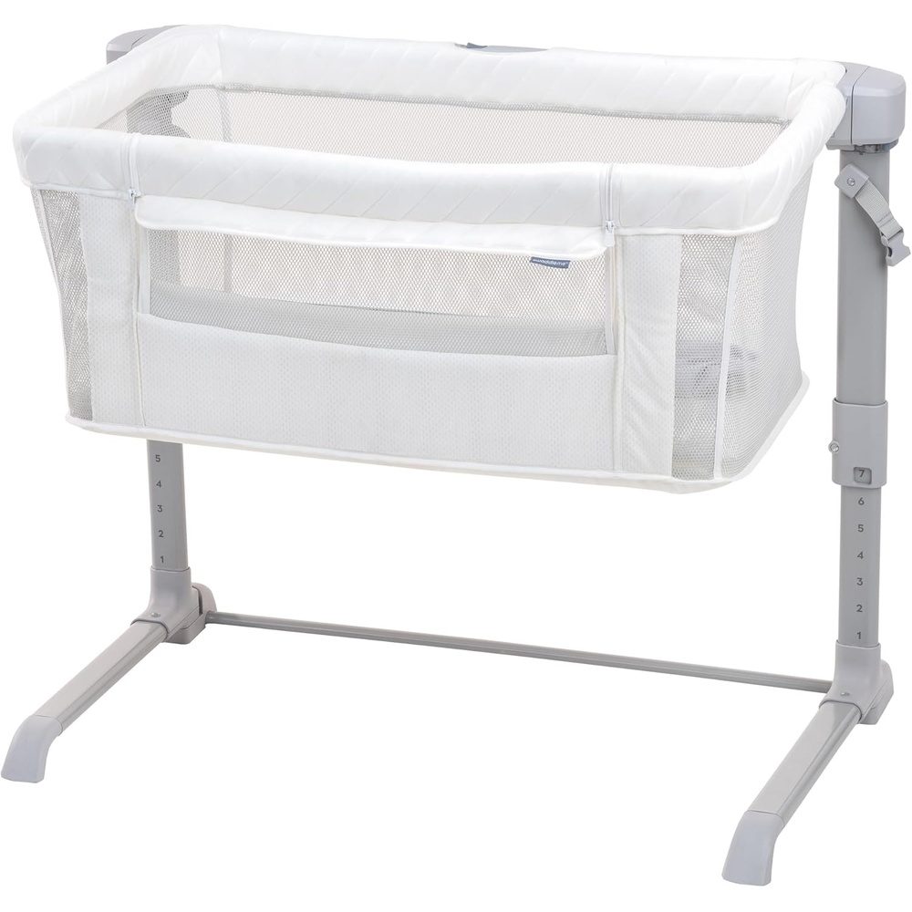image:imageSwaddleMe by Ingenuity Swaddle amp Secure Sleep System  Stage 1 Newborn Replacement Swaddle Pod Without Strap 02 MonthsDreamsecure Bassinet  White