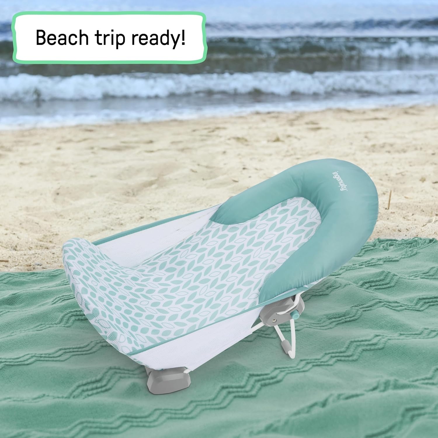 image:imageDisney Baby Nemo Foldaway 2Position Portable Baby Bath SeatGreen