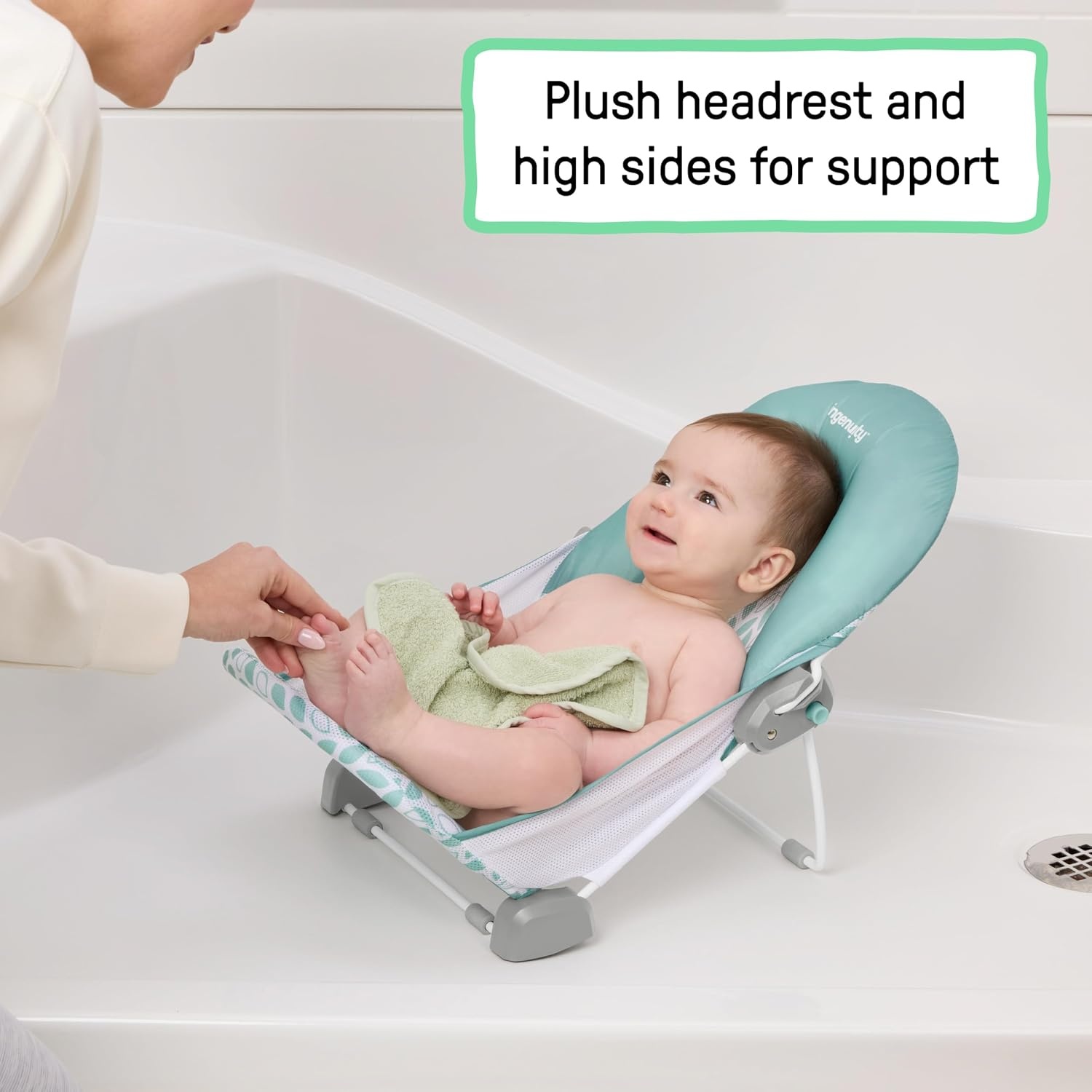 image:imageDisney Baby Nemo Foldaway 2Position Portable Baby Bath SeatGreen