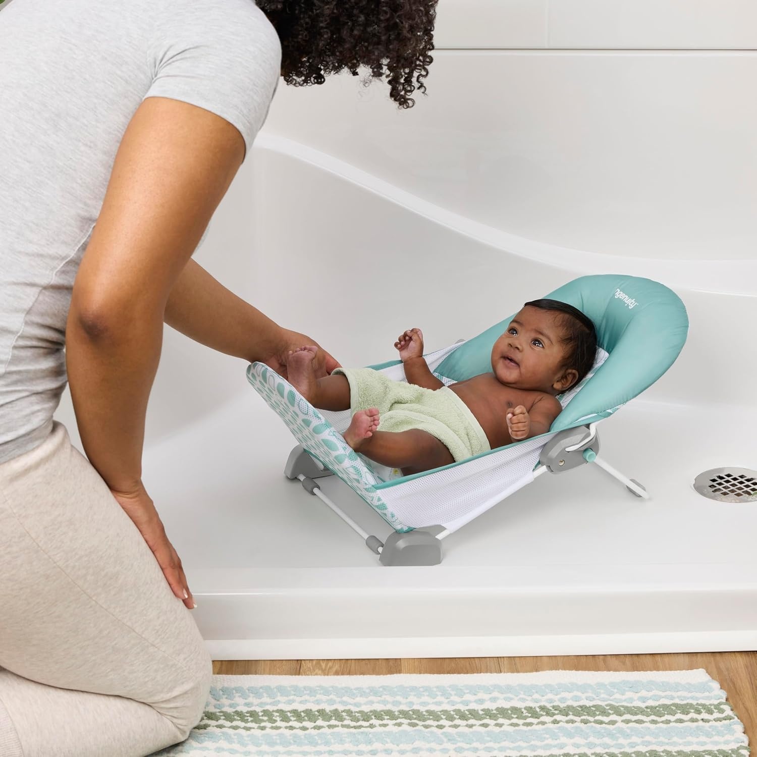 image:imageDisney Baby Nemo Foldaway 2Position Portable Baby Bath SeatGreen
