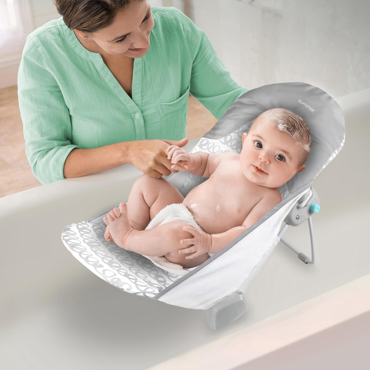 image:imageDisney Baby Nemo Foldaway 2Position Portable Baby Bath SeatGris