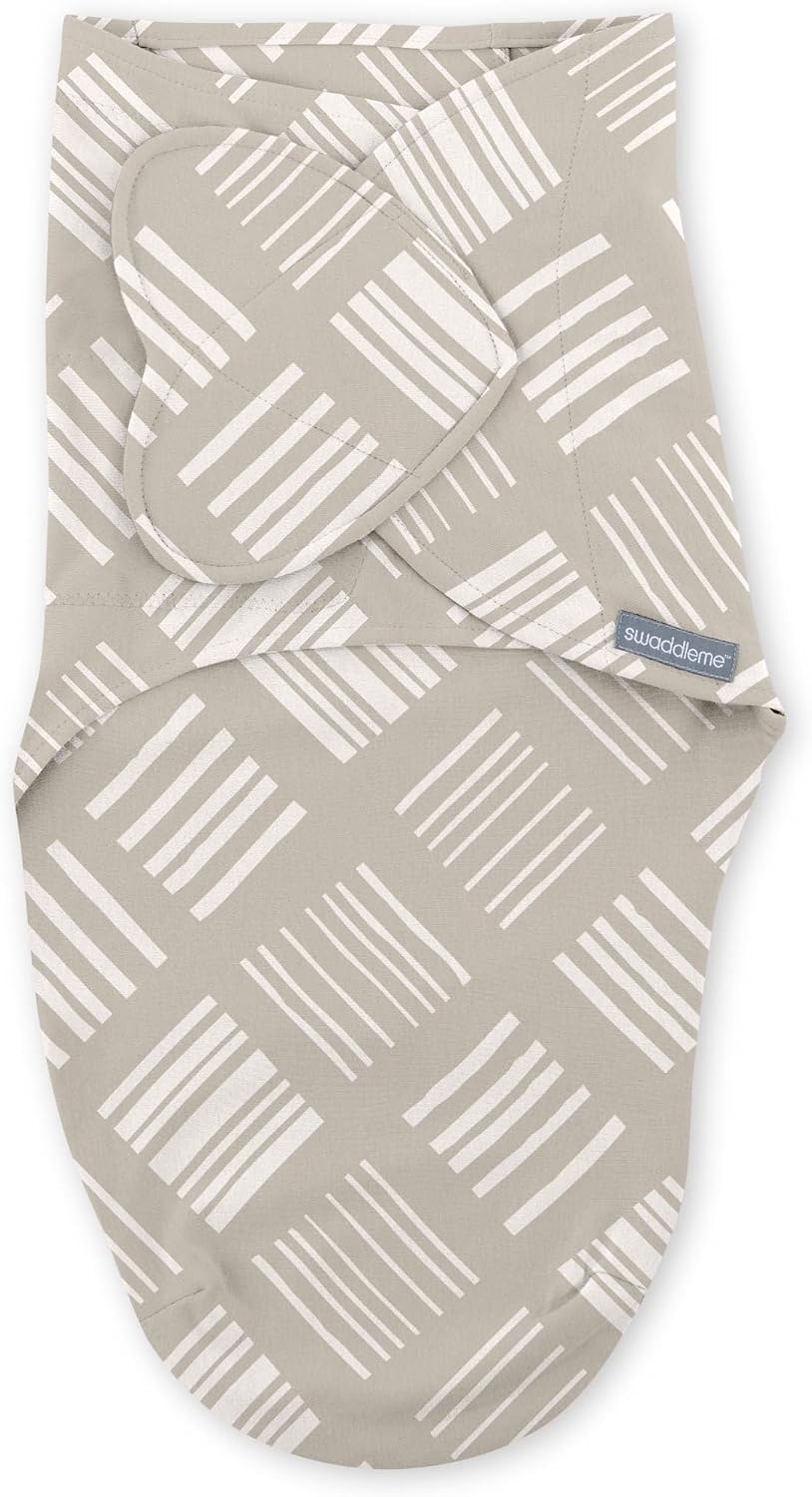 image:imageIngenuity SwaddleMe Monogram Collection Baby Swaddle Blanket Rising Sun Stage 1 Pack of 4Stage 1 Pack of 4